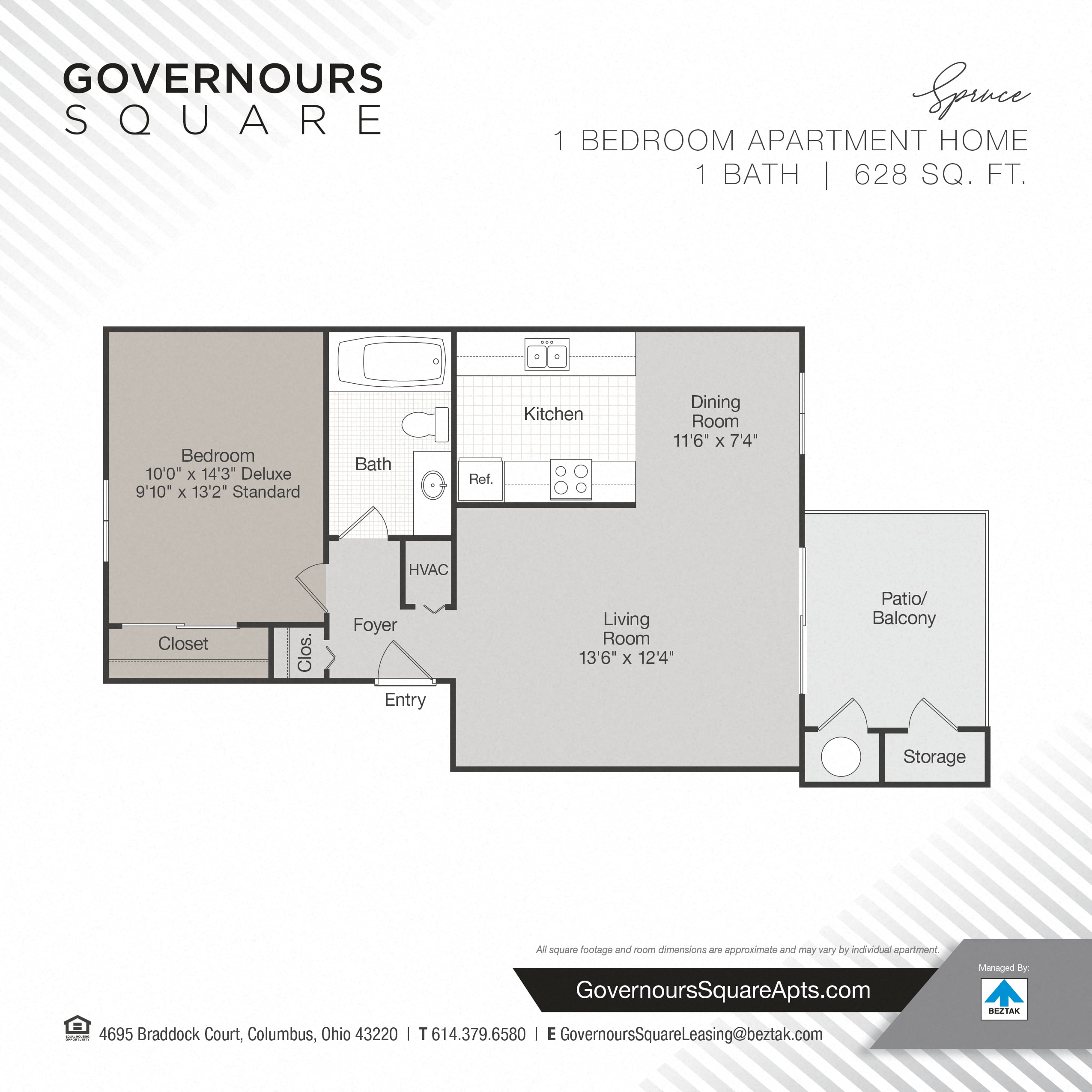 Spruce floor plan